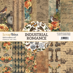 ScrapBoys- INDUSTRIAL ROMANCE 15x15 zestaw