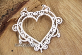 Royal ramka serce - heart frame