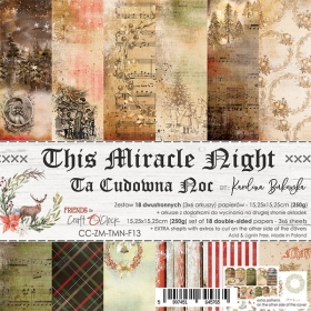 THIS MIRACLE NIGHT- zestaw papierw 15,25x15,25cm