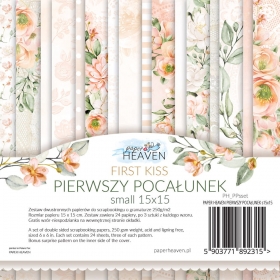 Pierwszy pocaunek SMALL - zestaw 15x15cm