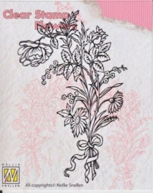 Stempel FLO006 KWIATY WIOSNA BUKIET