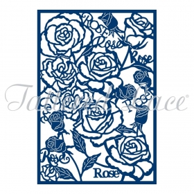 Wykrojnik Tattered Lace- Rose Panel