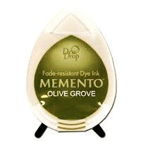 Tusz do stempli Memento Dew drops OLIVE GROVE 26