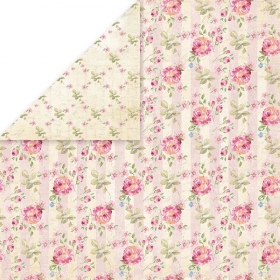 Papier dwustronny 30,5x30,5 Bellissima Rosa 05