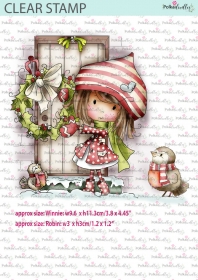 Stempel WINNIE CHRISTMAS WREATH 2szt.