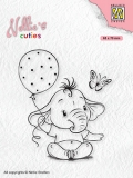 Stempel Nellie's Choice NCCS007 Sonik z balonem