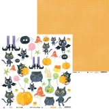 Papier Happy Halloween 02, 30x30cm