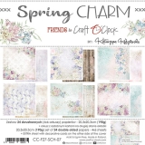 SPRING CHARM - zestaw papierw 20,3x20,3cm