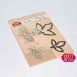 Wykrojnik i stempel - Leaves set / licie...