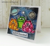 Stempel- Monster Fun 4x6